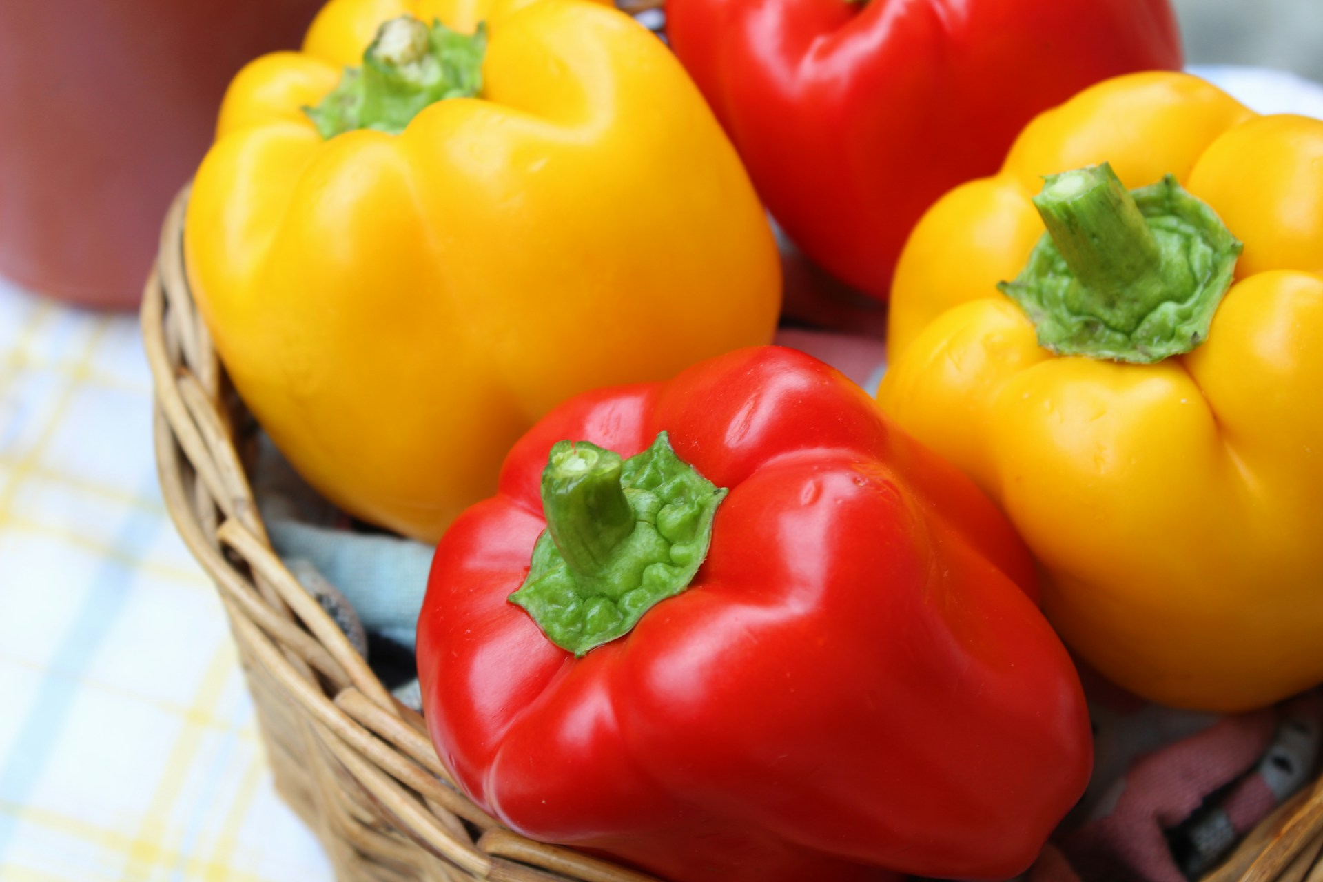Les poivrons, sources de vitamine C